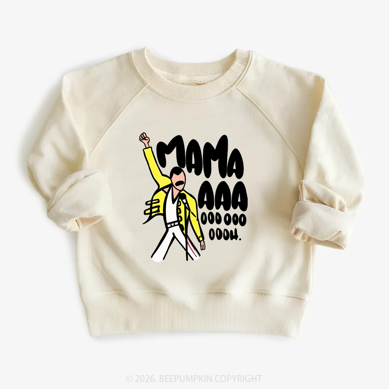 Mama Aaa Oooh Kid's Sweatshirt 8