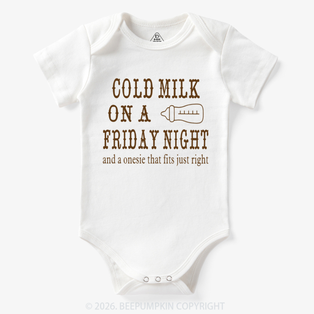 Cold Milk Friday Night Bodysuit 7
