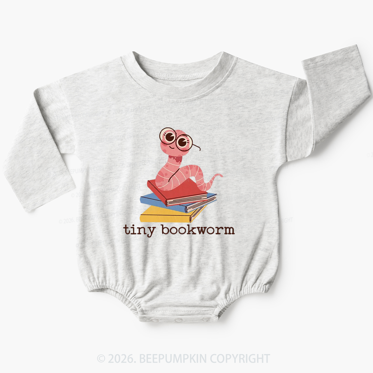 Tiny Bookworm Infant Vintage Baby Bubble Romper
