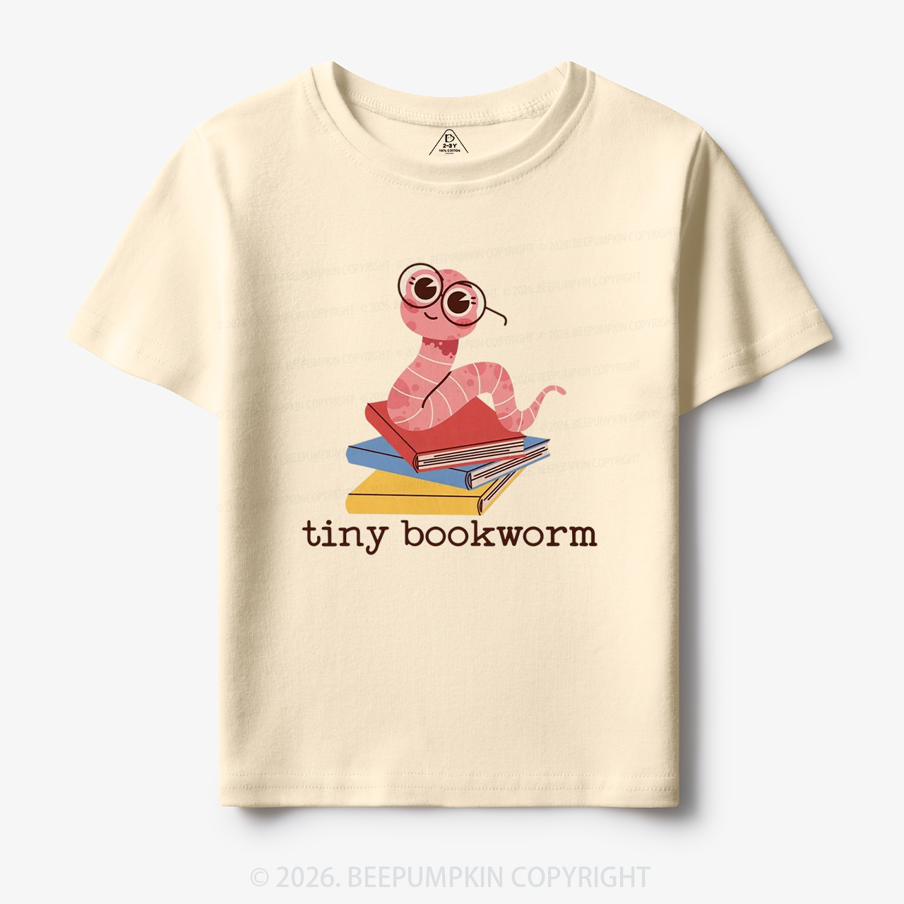 Tiny Bookworm Infant Vintage Toddler&Kid's Tees