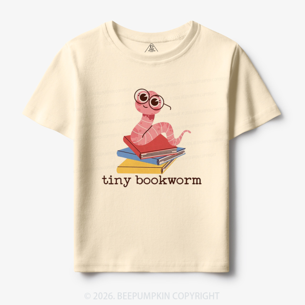 Tiny Bookworm Infant Vintage Toddler&Kid's Tees
