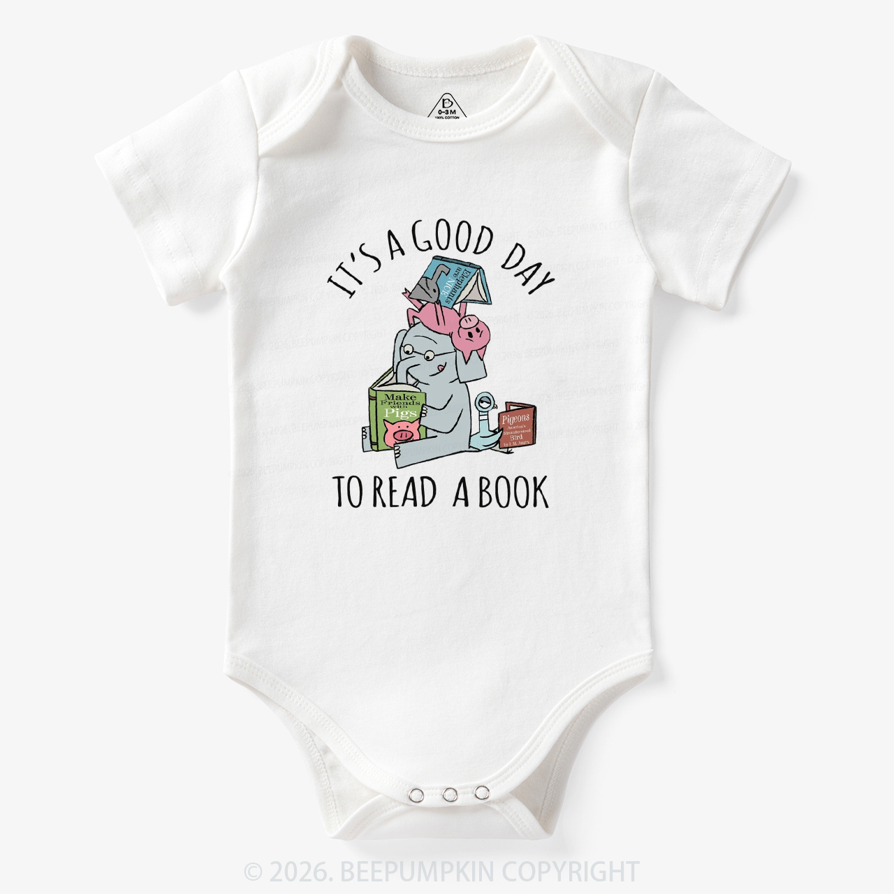 It's A Good Day To Read A Book Bodysuit