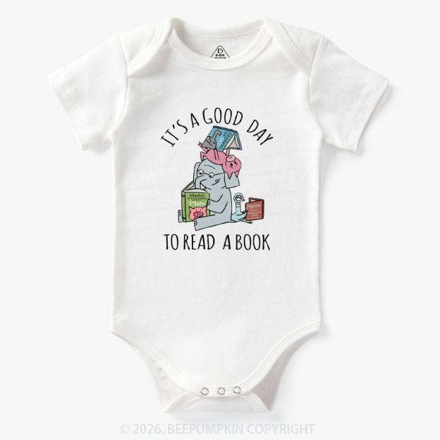 It's A Good Day To Read A Book Bodysuit