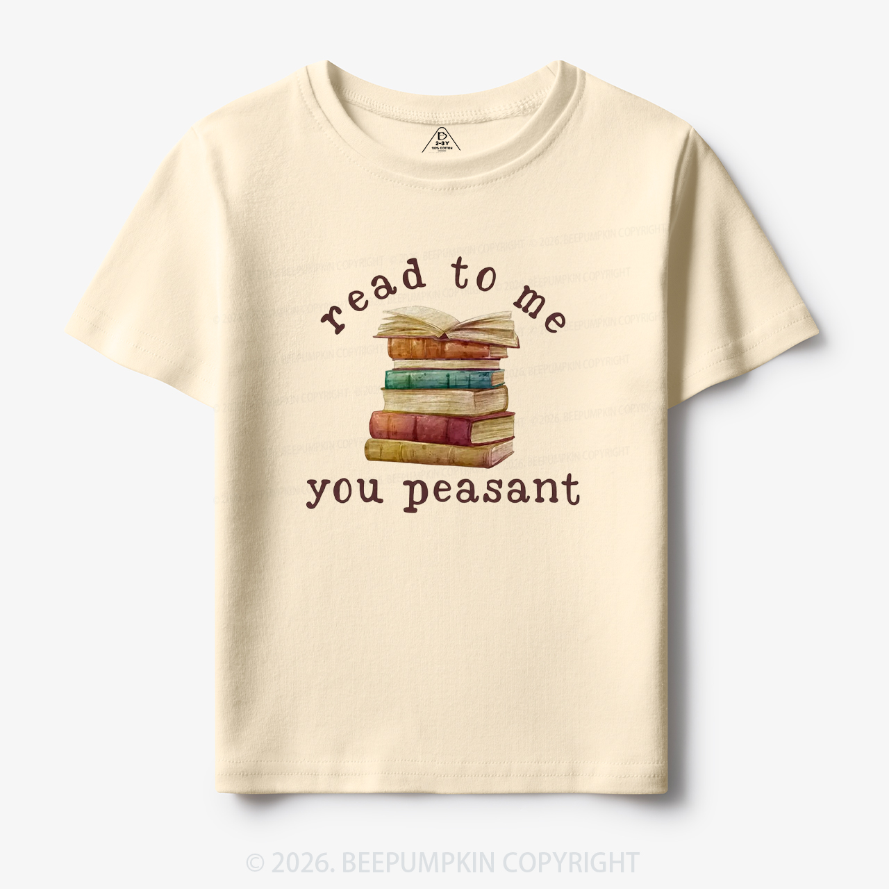 Read To Me You Peasant Book Lover Toddler&Kid's Tees
