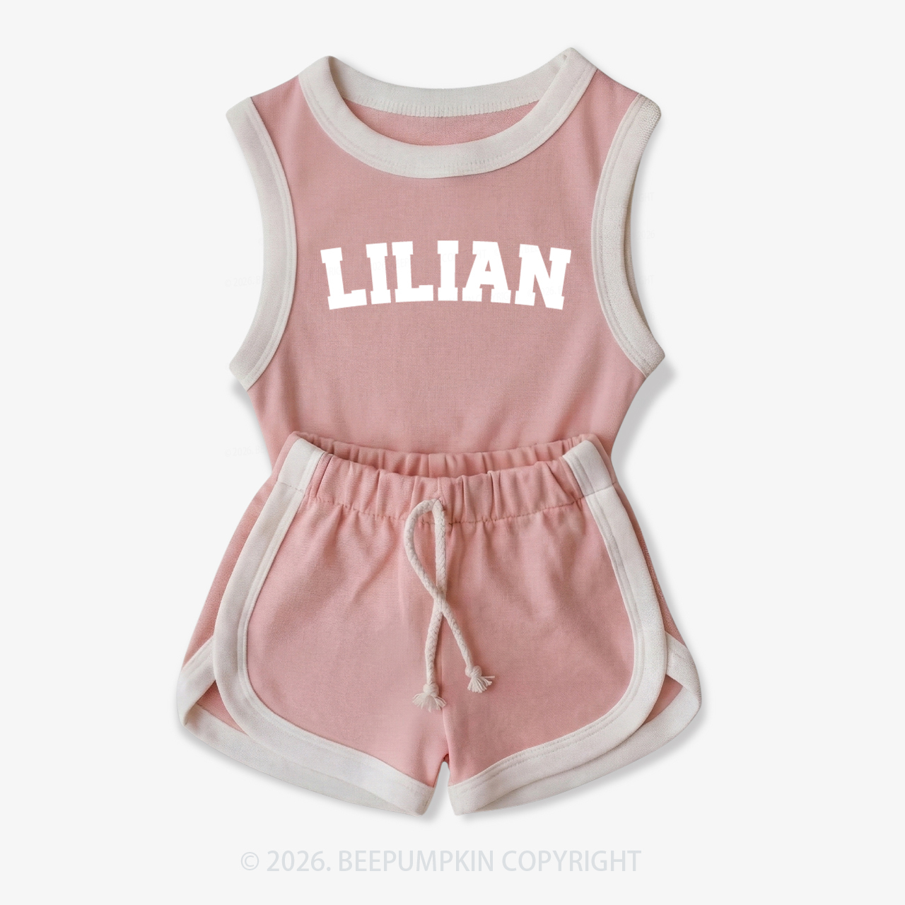 Personalized Name Baby Tank Top and Shorts Sets