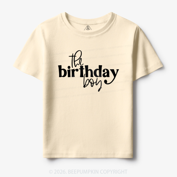 The Birthday Boy Trendy Birthday Toddler&Kid's Tees