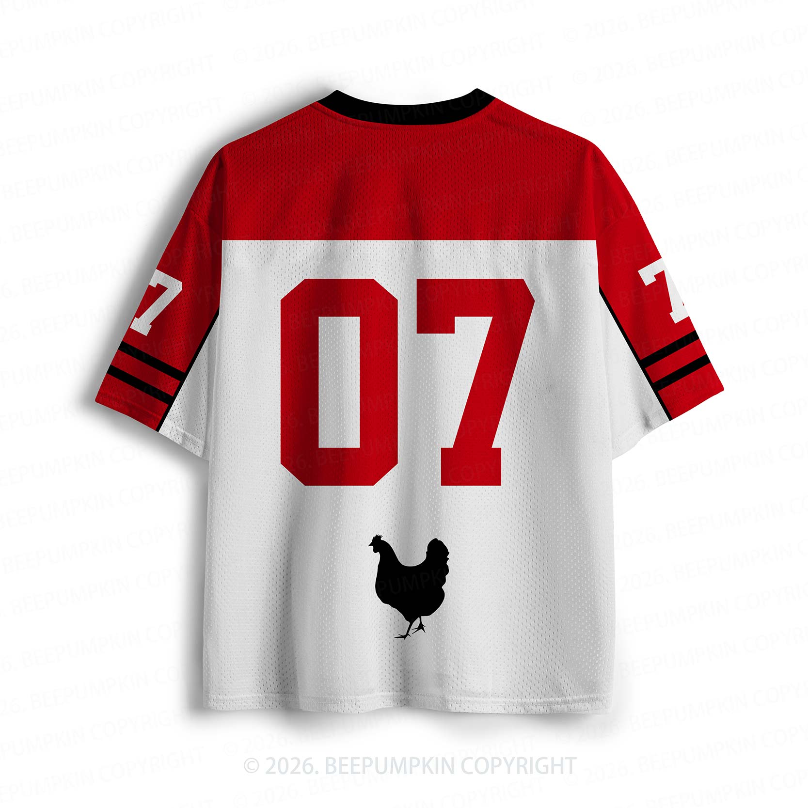 Guess What Chicken Butt Red Toddler&Kid's Sport Jersey