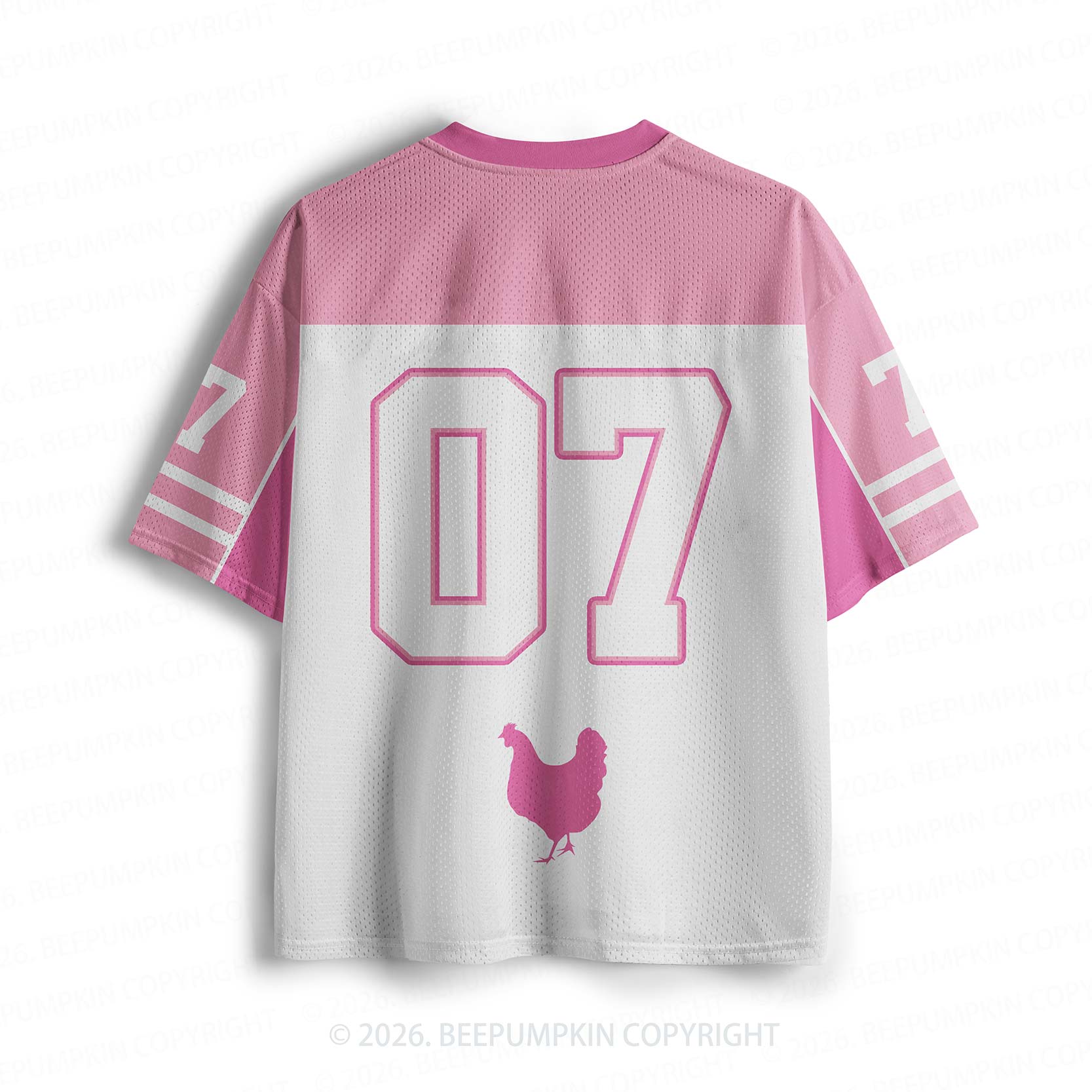Guess What Chicken Butt Pink Toddler&Kid's Sport Jersey