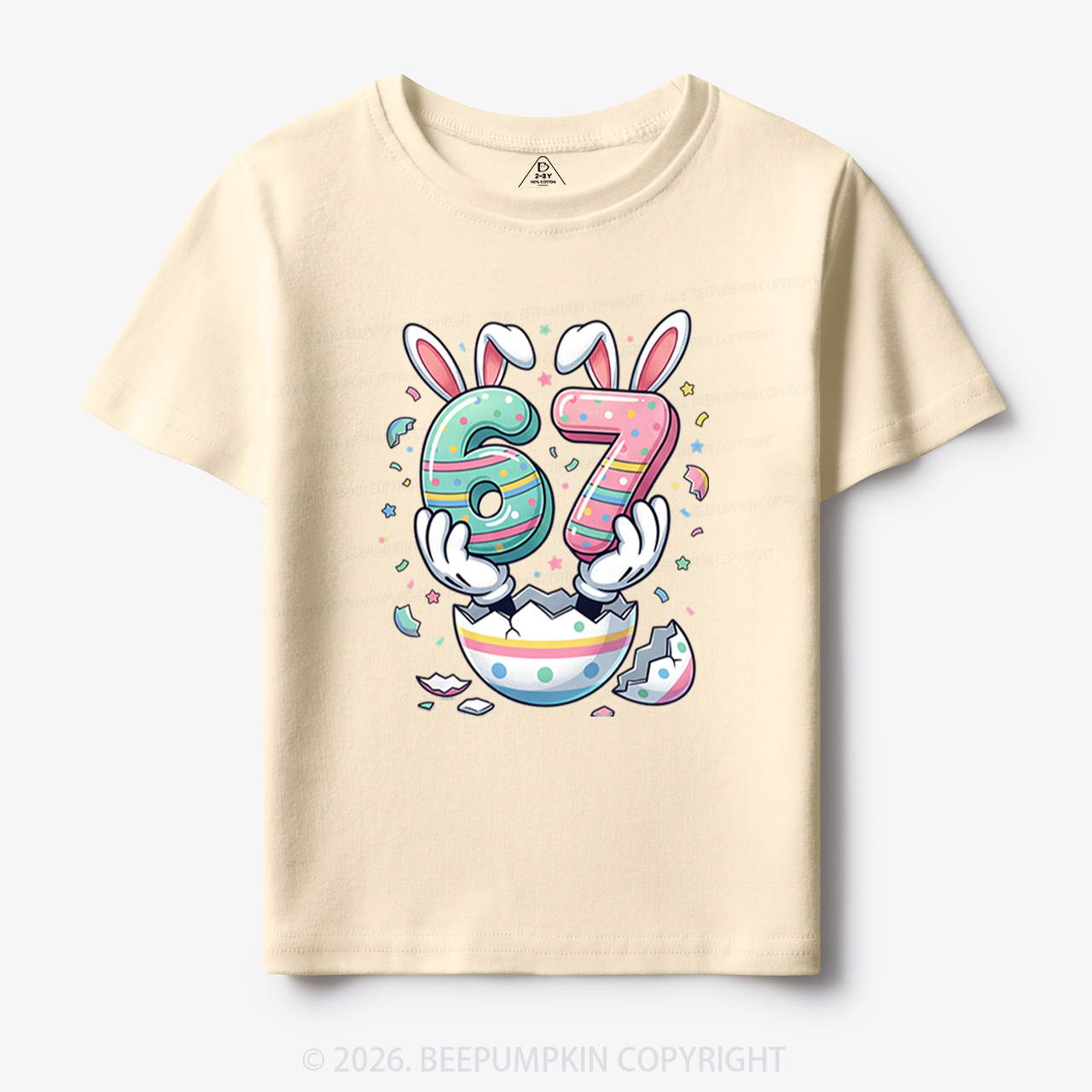 67 Easter Bunny Funny Toddler&Kid's Tees