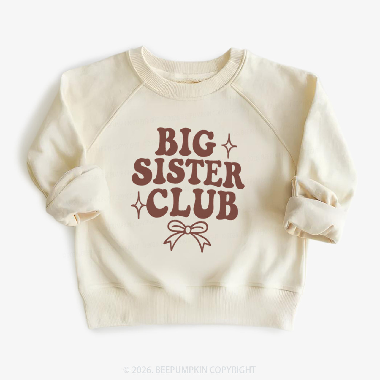 Big Sister Club Newborn Kid's Sweatshirt