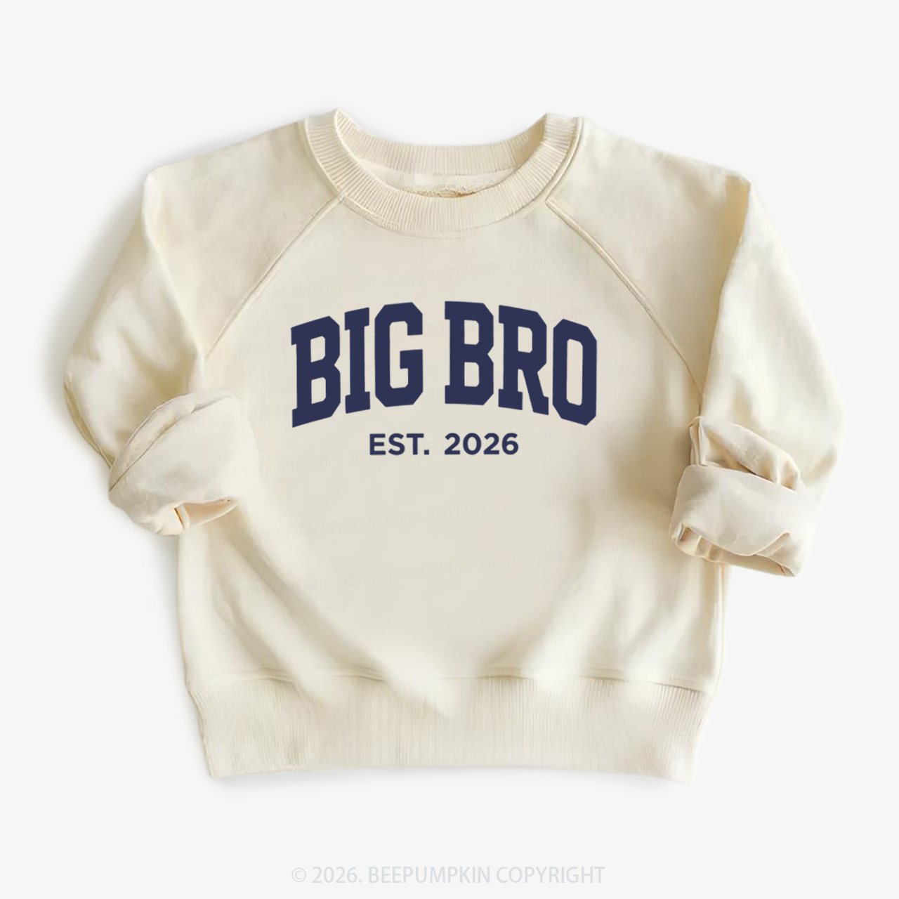 Big Bro Est 2026 Kid's Sweatshirt