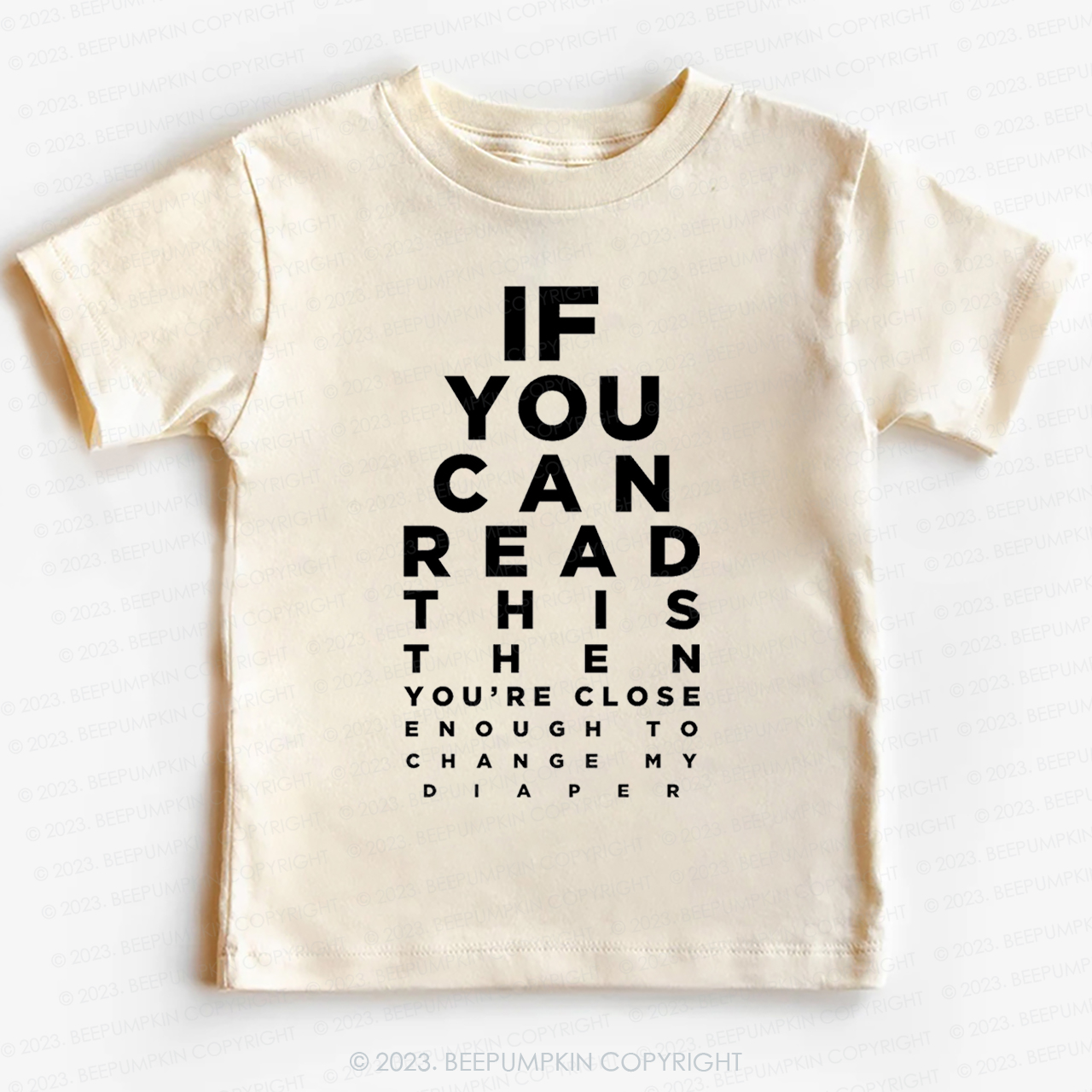 If You Can Read This Then You Can Change My Diaper Kids Shirt