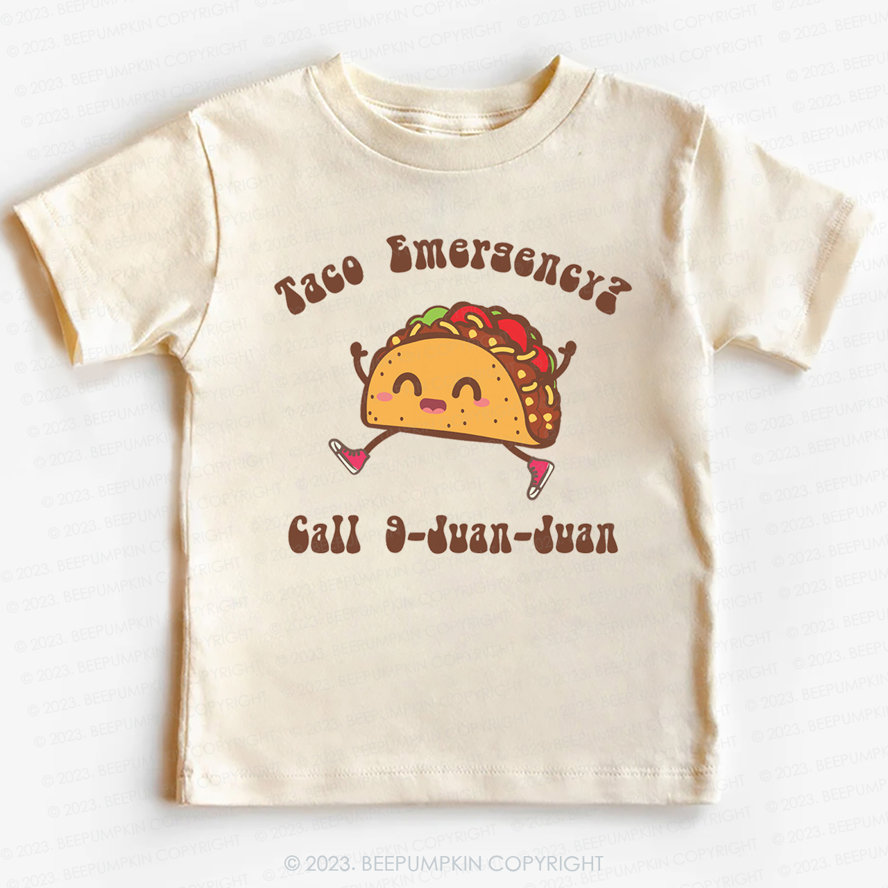 Funny Taco Emergency Kids Shirt