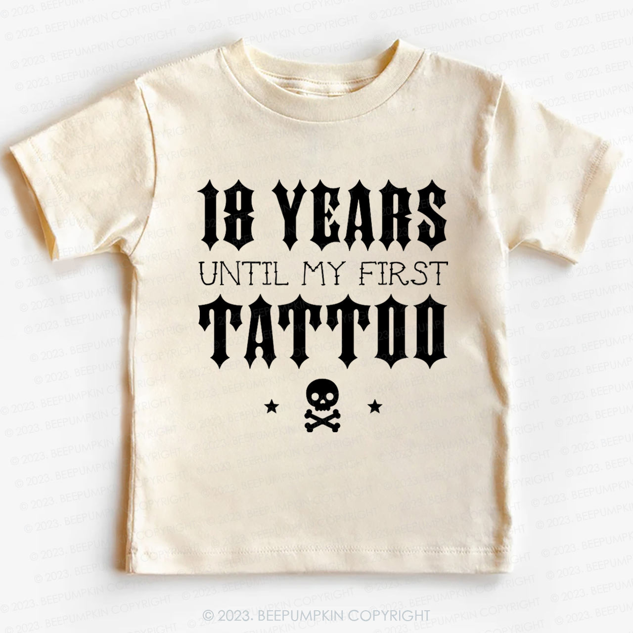 18 Years Until My First Tattoo Kids Shirt