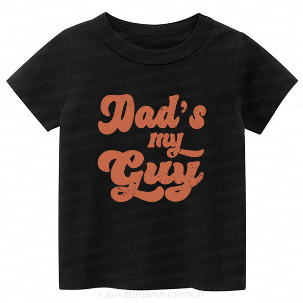 Daddy's My Guy Retro Toddler&Kids Tees