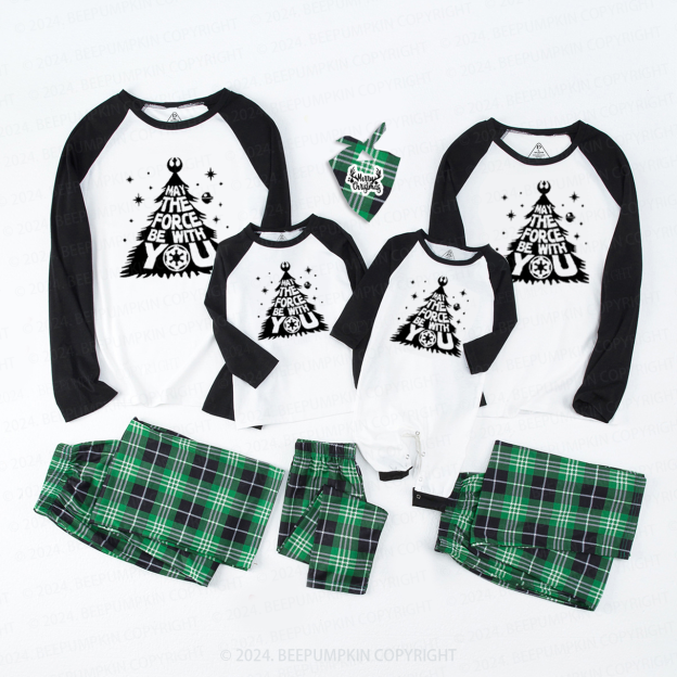 Wishing Christmas Tree Family Matching Pajamas