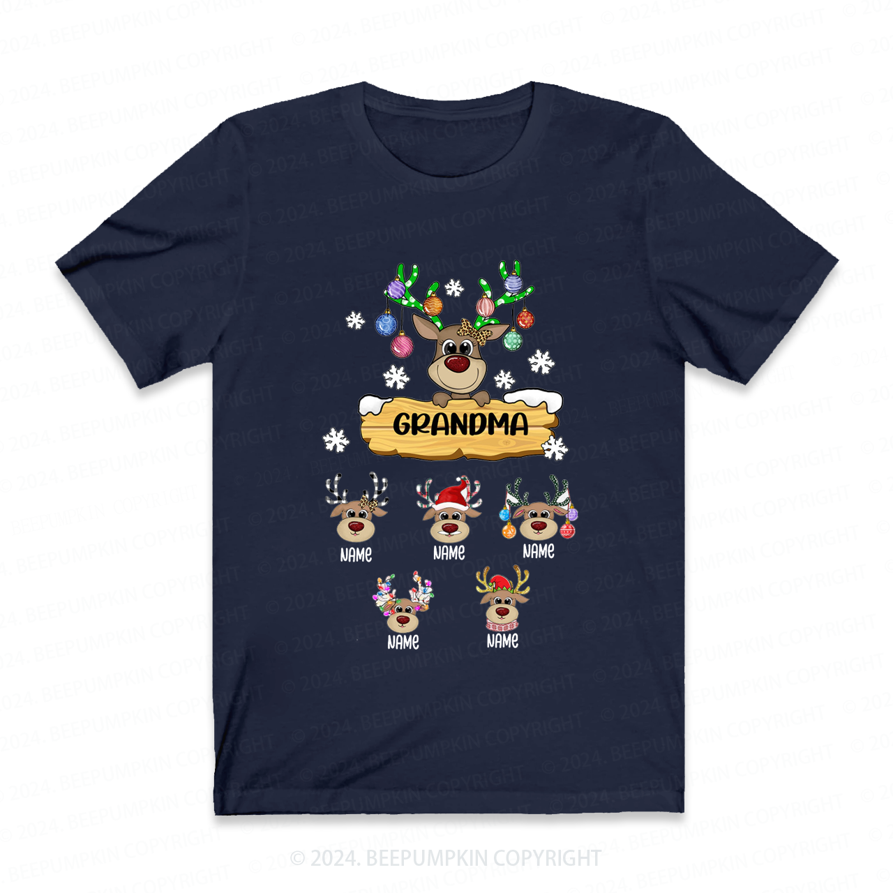 Personalized Elk Name Grandma Grandma Gift Shirt Beepumpkin 