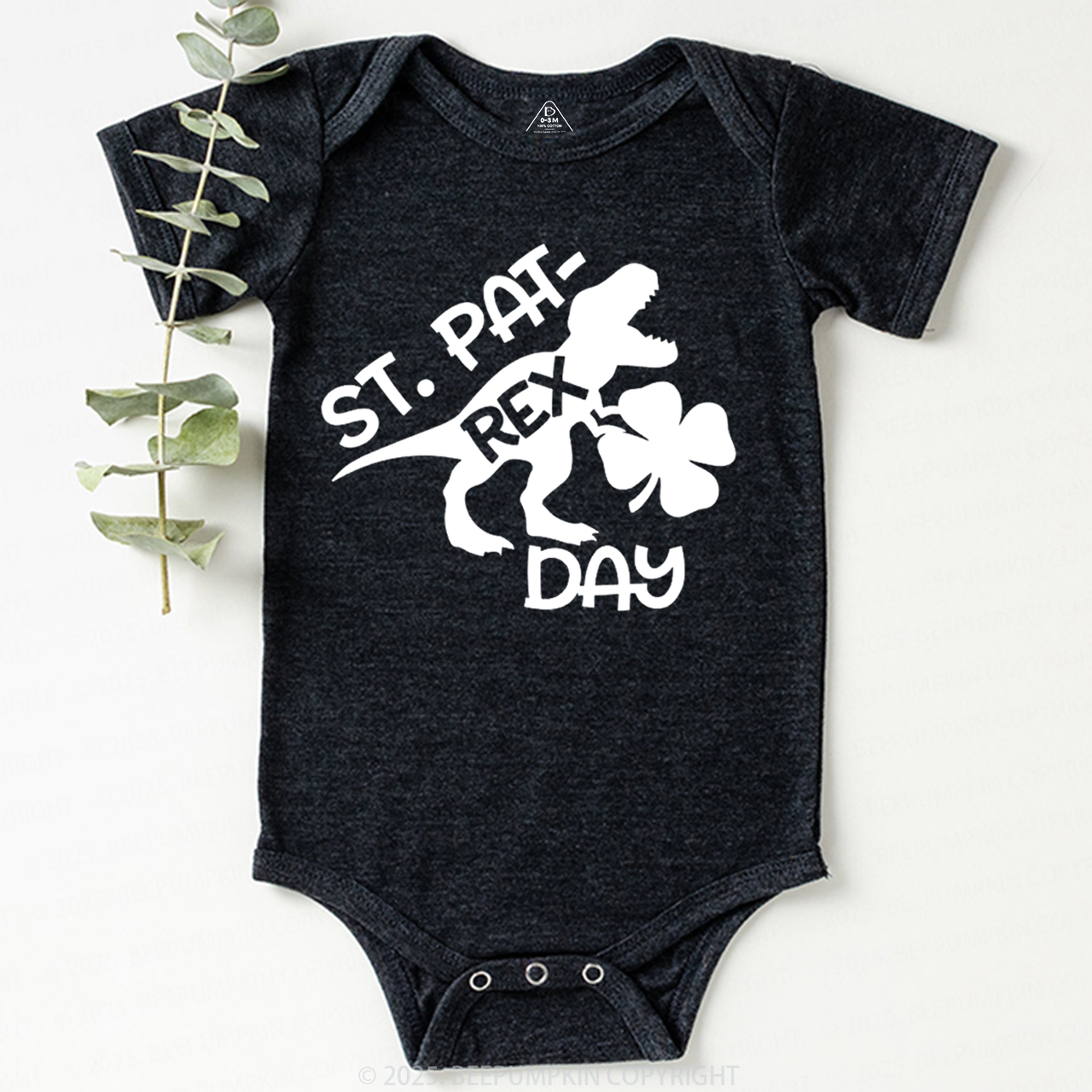 ST. PAT-REX DAY Bodysuit Beepumpkin