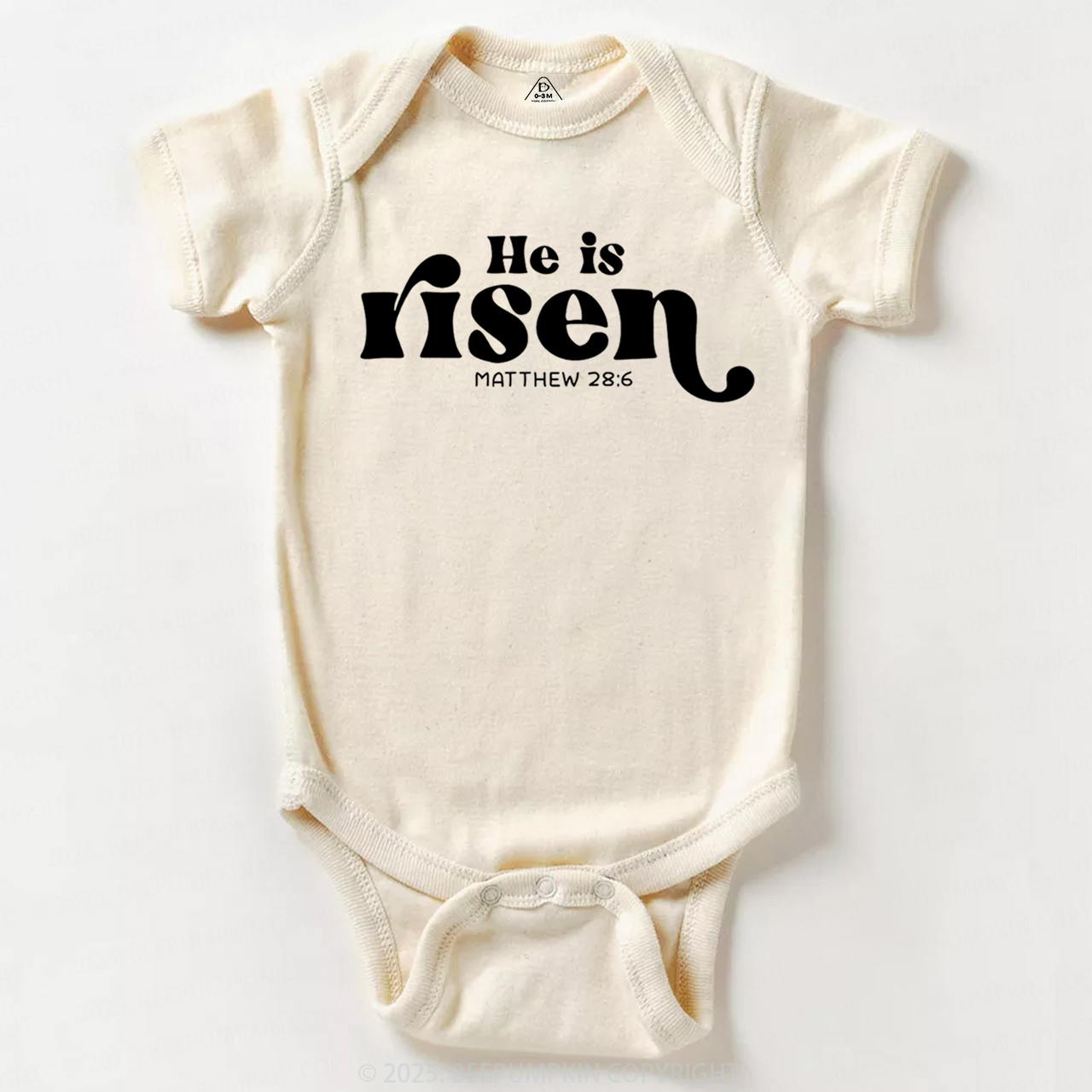 He Is Risen Bodysuit Beepumpkin 2
