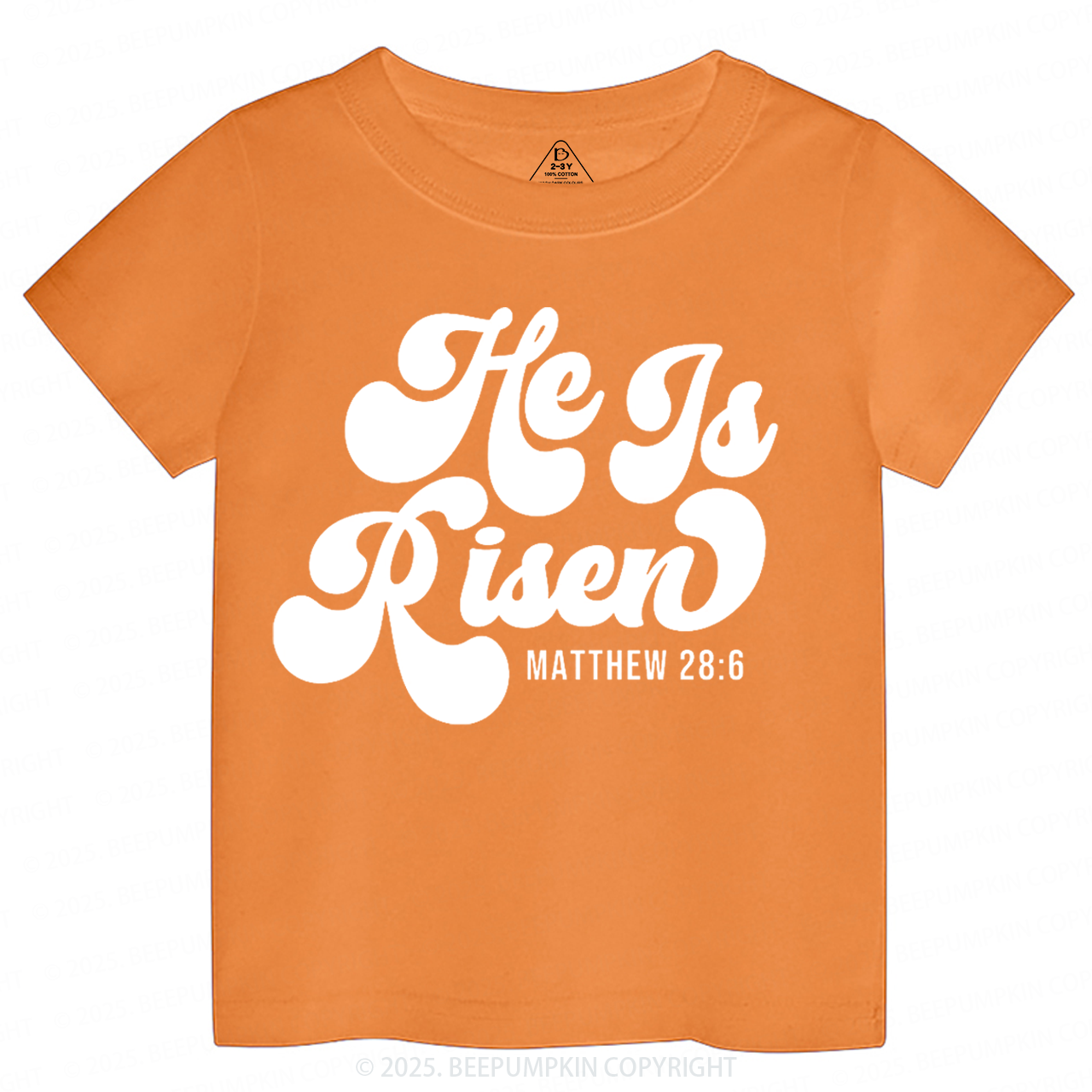 He Is Risen Toddler&Kid's Tees Beepumpkin 3