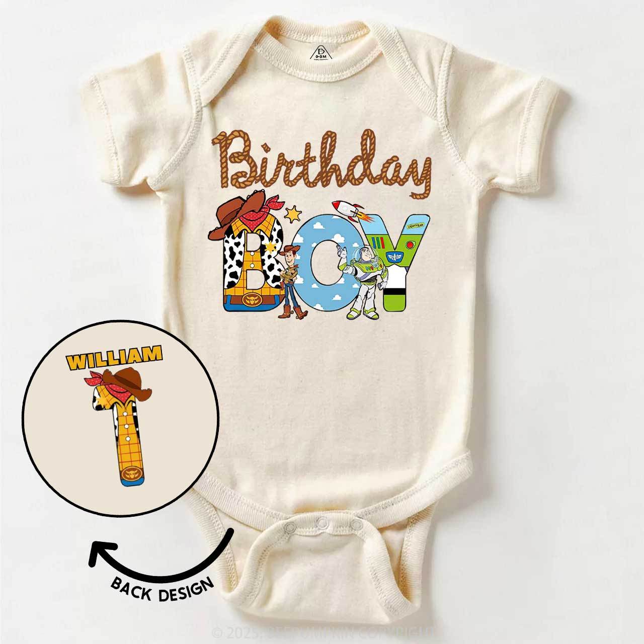 Personalized Birthday Bodysuit Beepumpkin