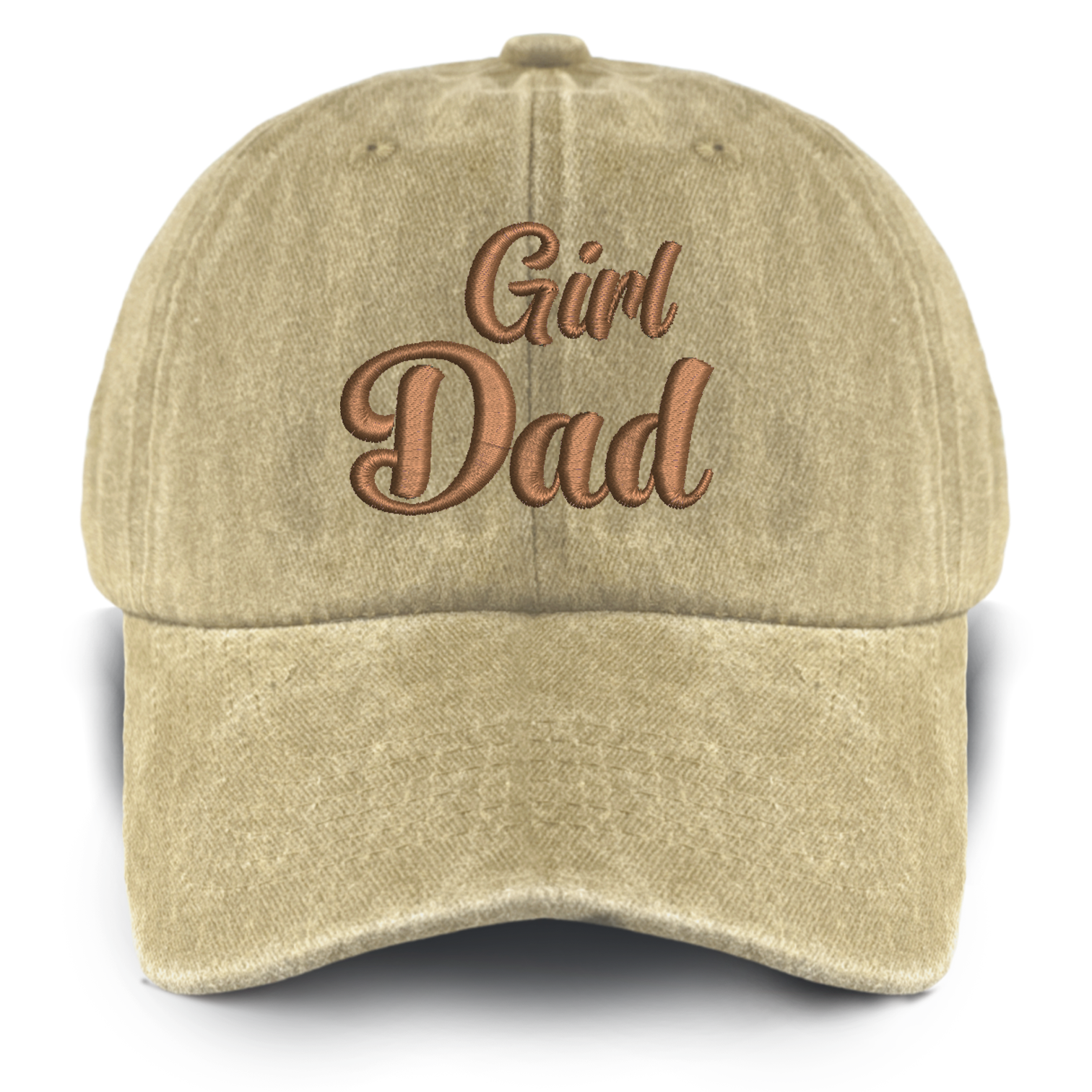 Girl Dad Embroidered Baseball Cap