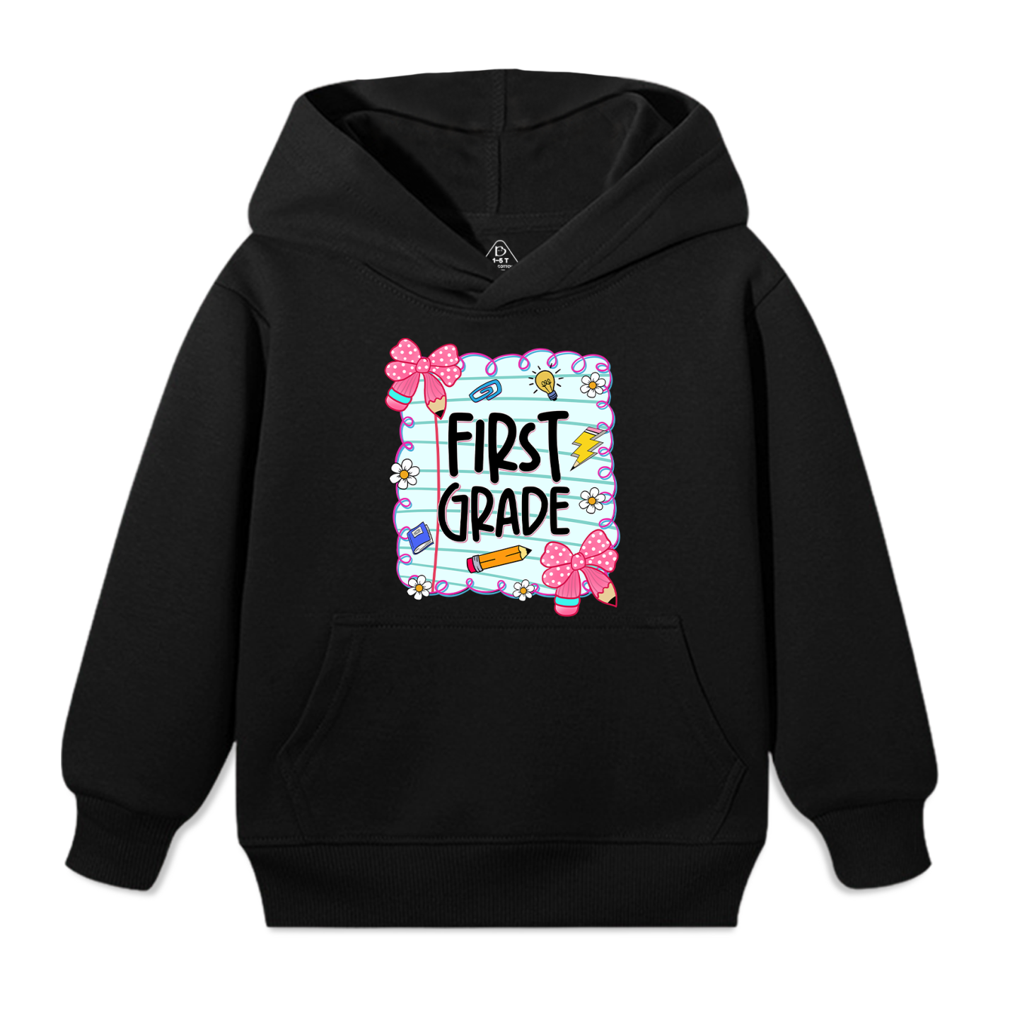 Personalized First Day Of School Kid's Hoodies Beepumpkin