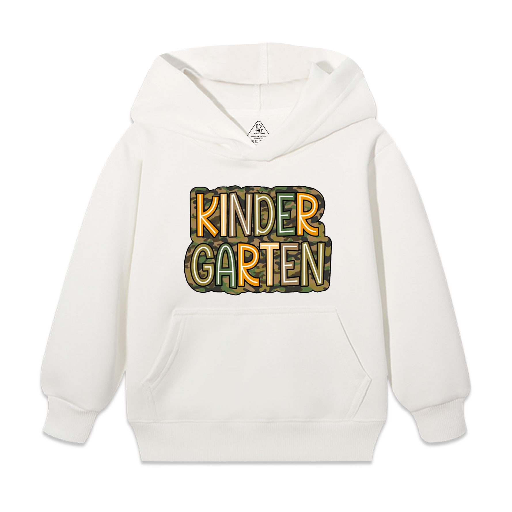 Personalized Camouflage Grade Kid's Hoodies Beepumpkin