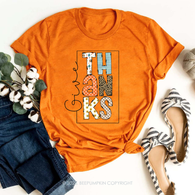 In Everything Give Thank Shirts Beepumpkin