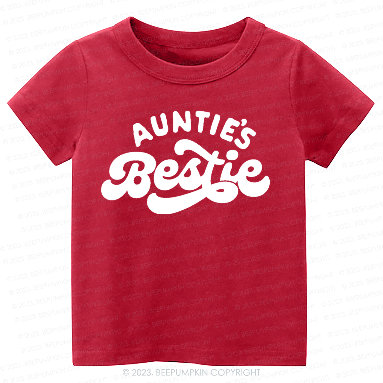 Cute  Auntie's Bestie -Toddler Tees
