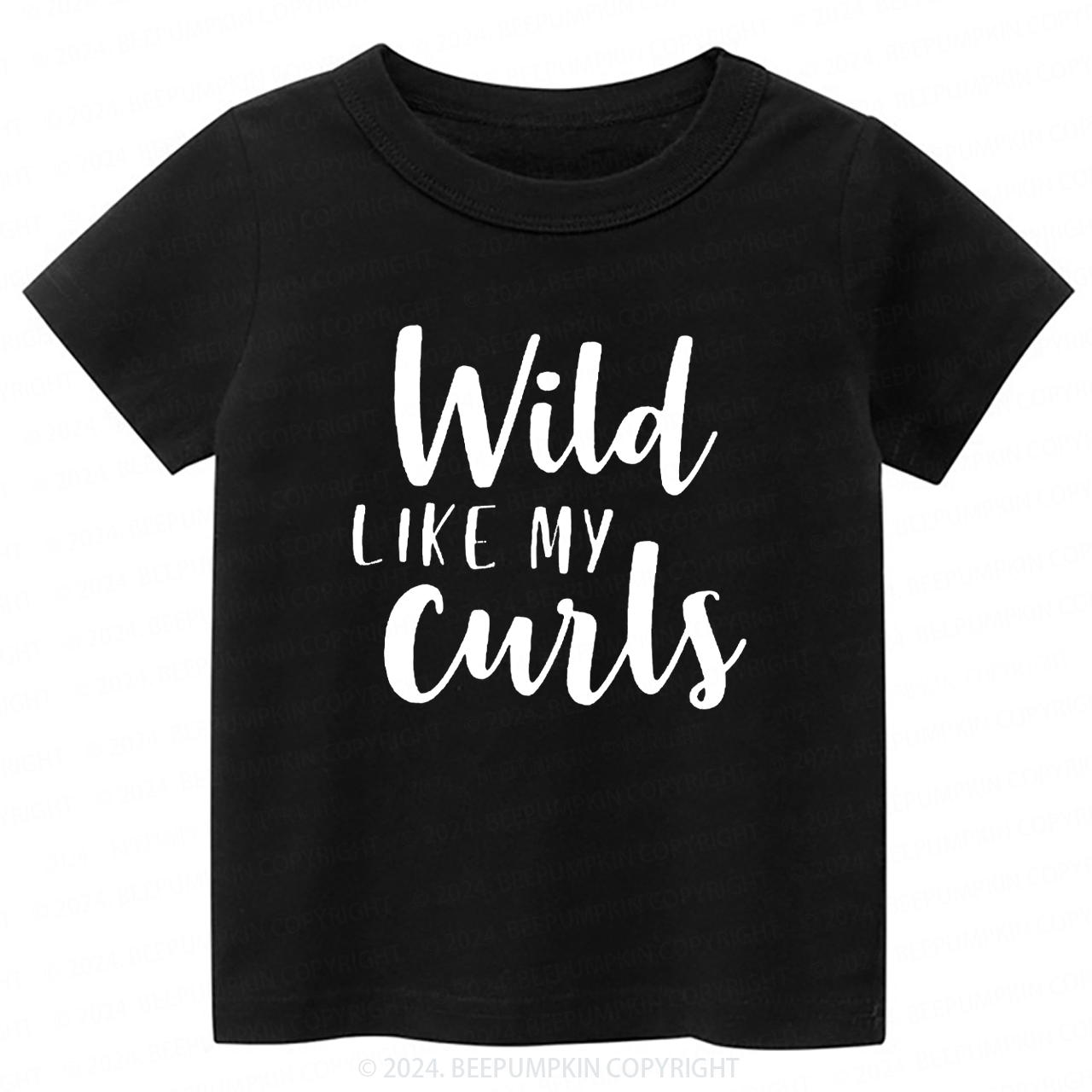 Wild Like My Curls Toddler&Kids Tees 7