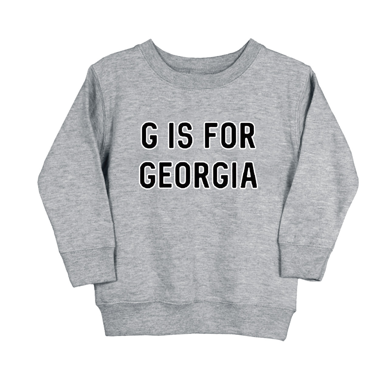 G is for Georgia Toddler Kids Sweatshirt