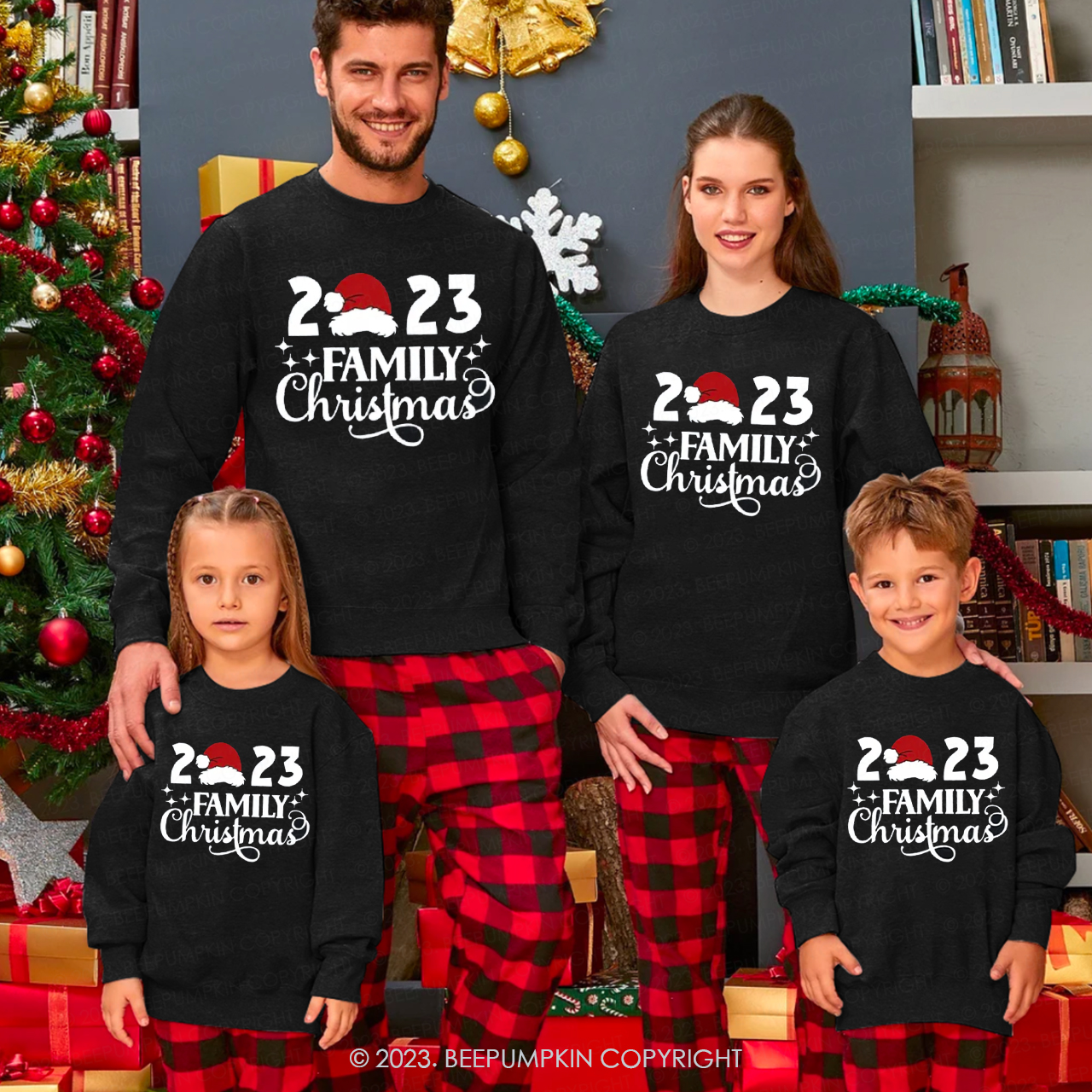 2023 Family Christmas Matching Sweatshirts Sale-beepumpkin™