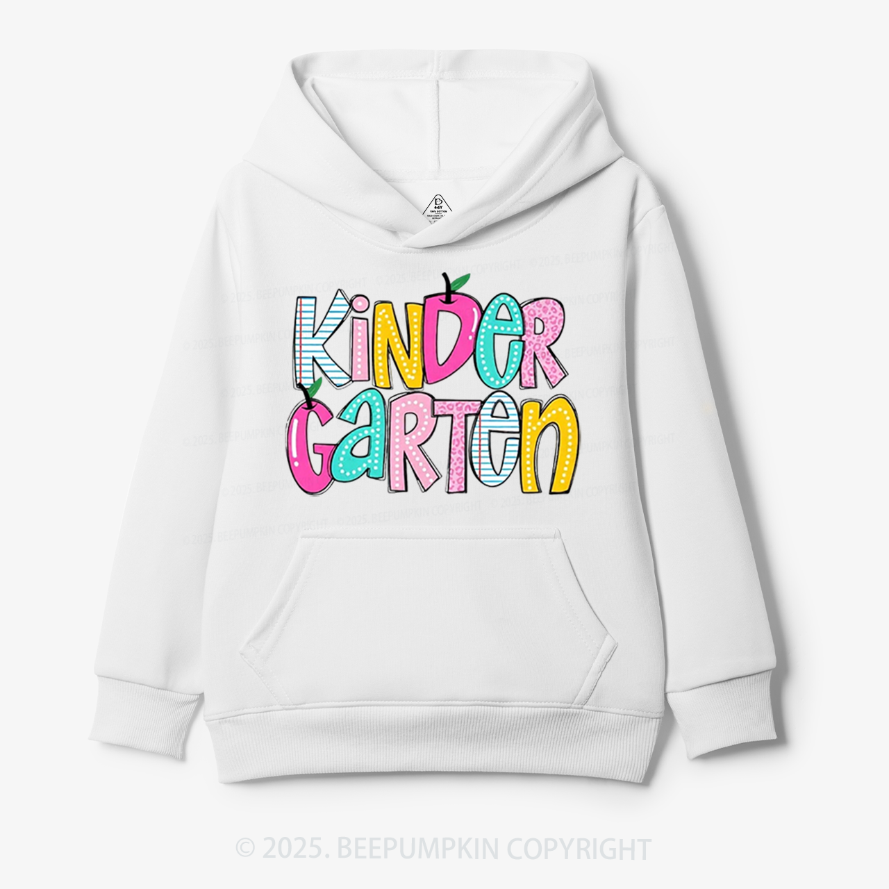 Personalized Colorful Grades Kid's Hoodies Beepumpkin
