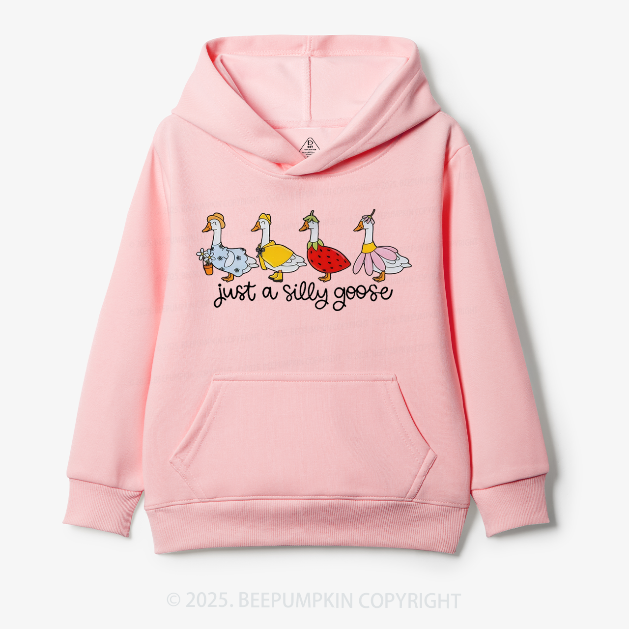 Just A Silly Goose Kid's Hoodies Beepumpkin