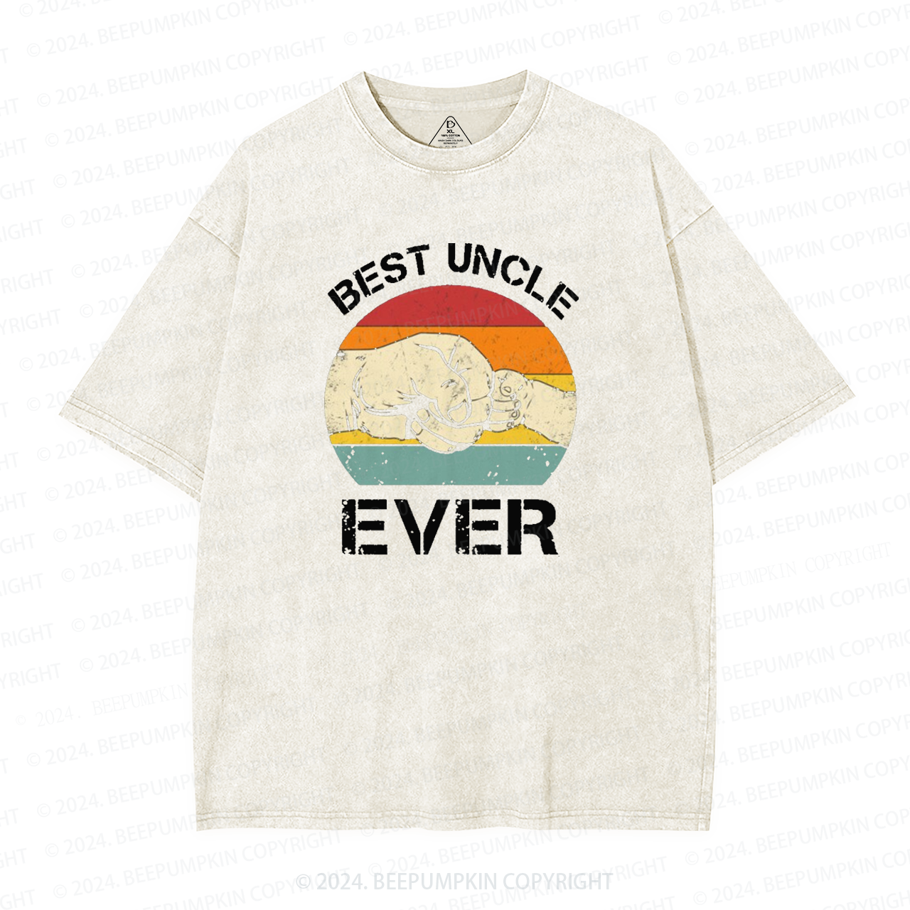 Best Uncle Ever Uncle Washed T-Shirts 