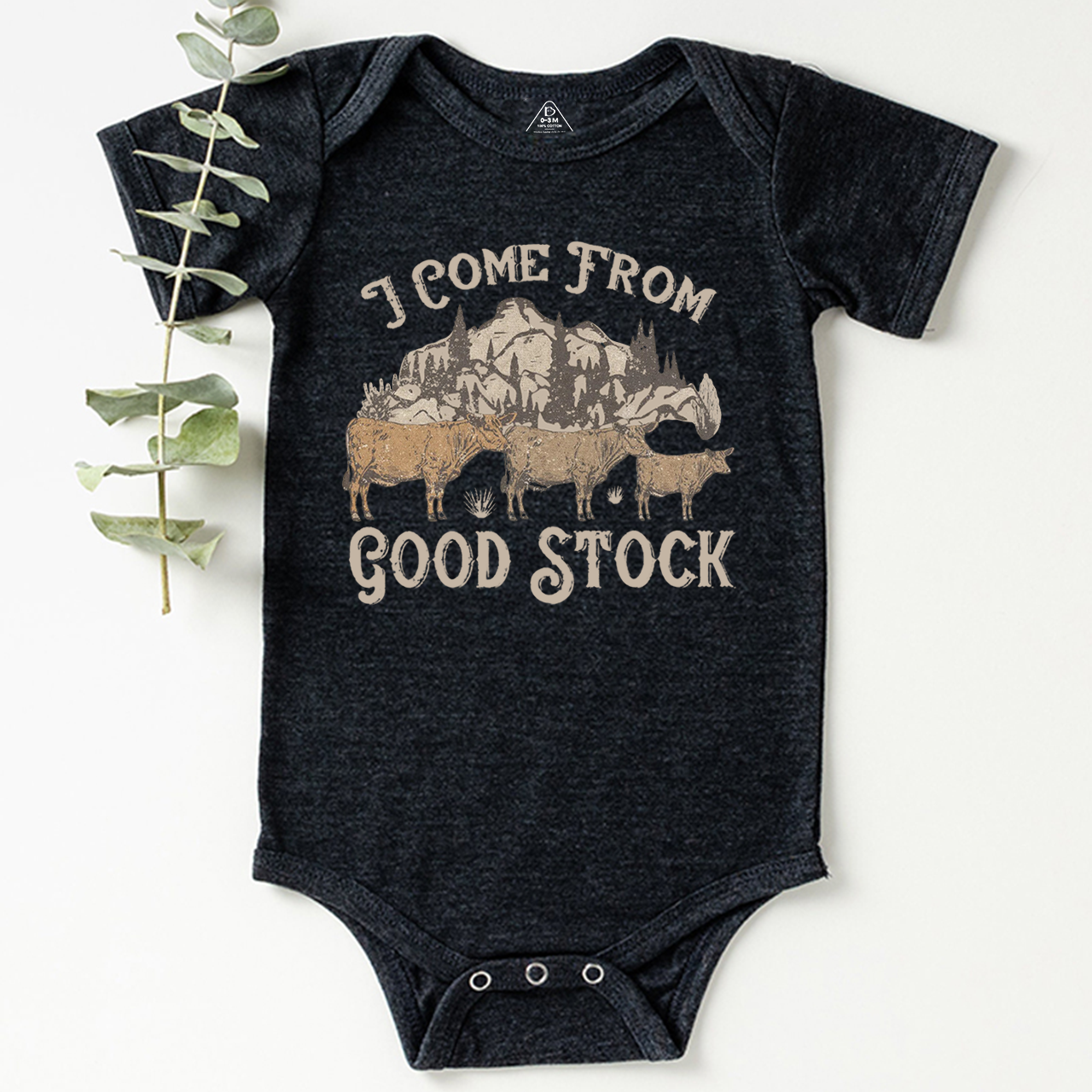 I Come From Good Stock Bodysuit Beepumpkin