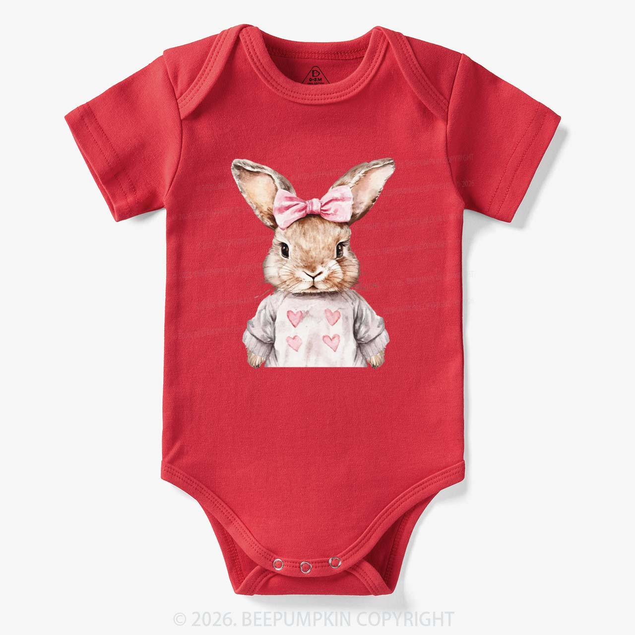Sweet Bow Bunny Easter Bodysuit