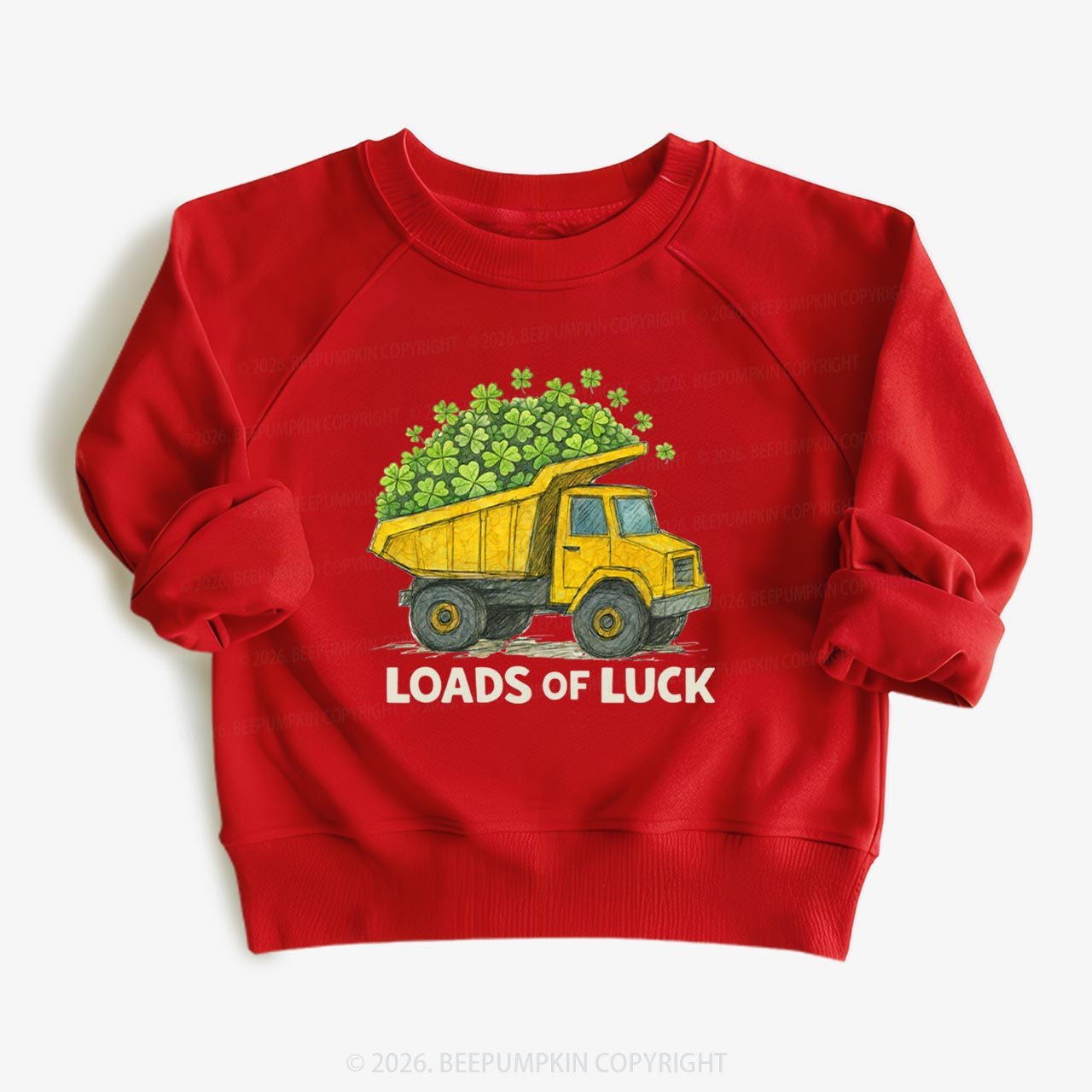 Loads Of Luck St. Patrick's Day Kid's Sweatshirt
