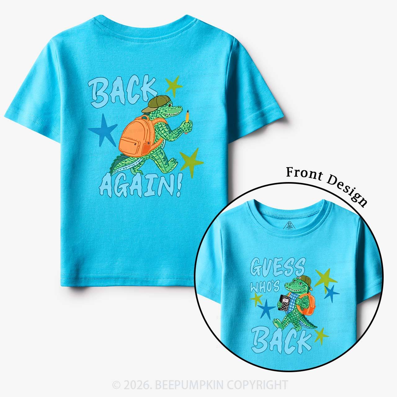 Guess Who's Back Gator Toddler&Kid's Tees