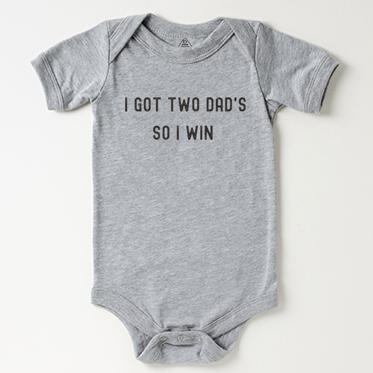 I Got Two Dads So I Win LGBTQ  Bodysuit Beepumpkin