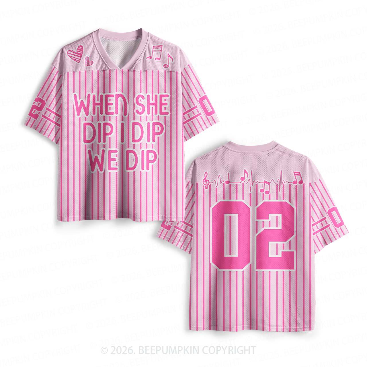 I Put My Baby On My Hip Mesh Jersey For Family