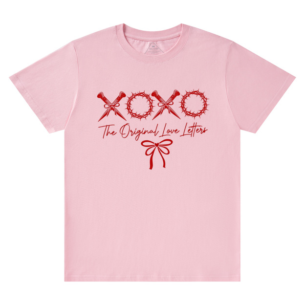 XOXO The Original Love Letters Valentine's Day T-Shirts Beepumpkin