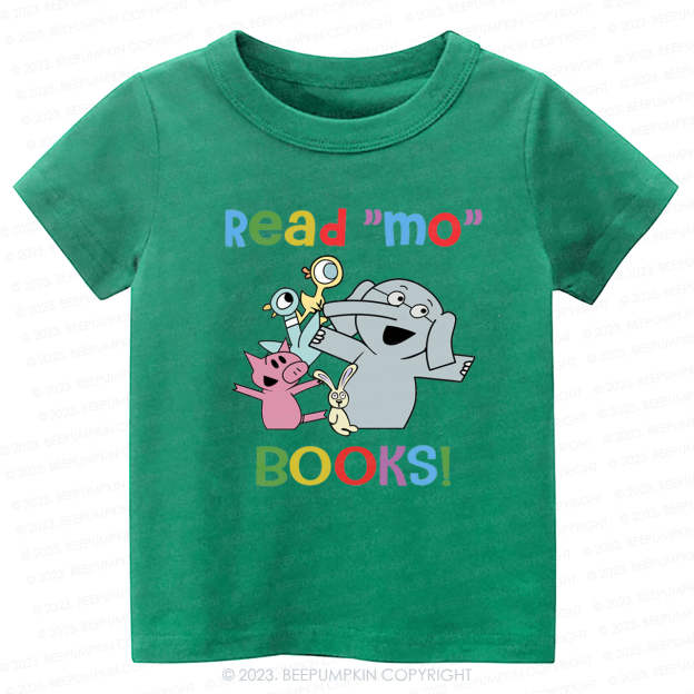 Read Mo Book It's a Good Day to Read a Book Kids Shirt
