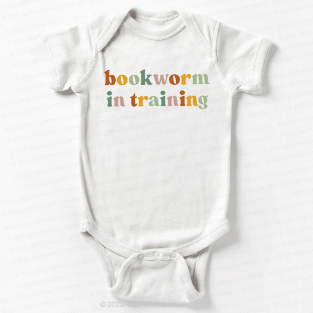 Bookworm In Training Bodysuit For Baby
