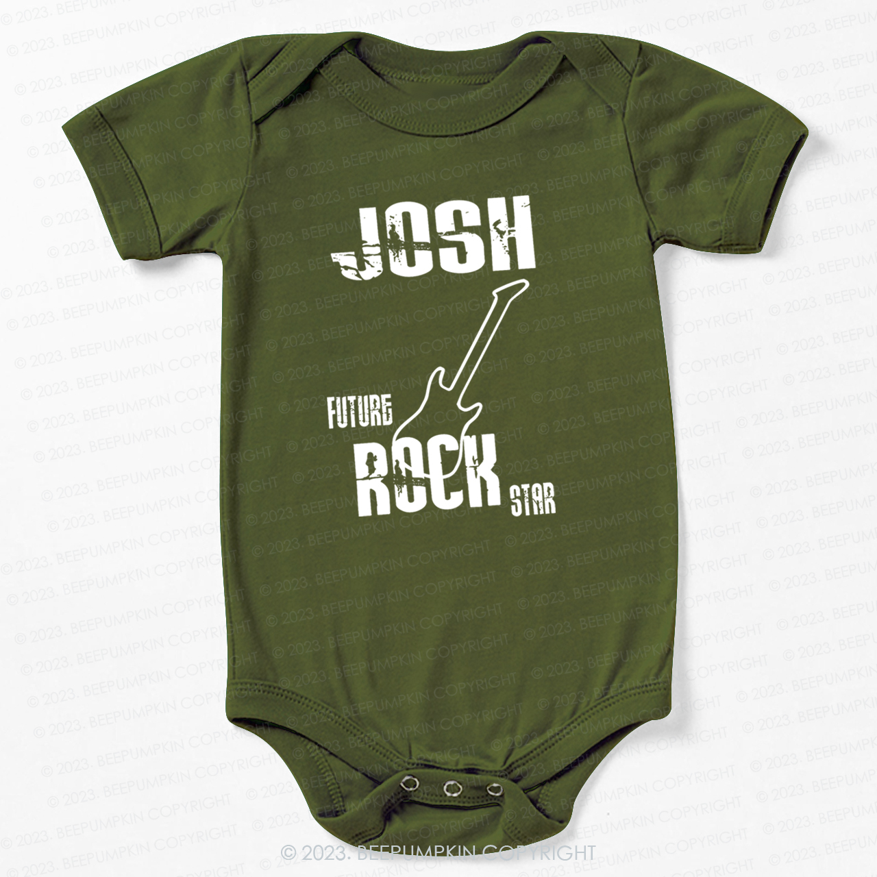  Personalised Future Rockstar Bodysuit For Baby 7