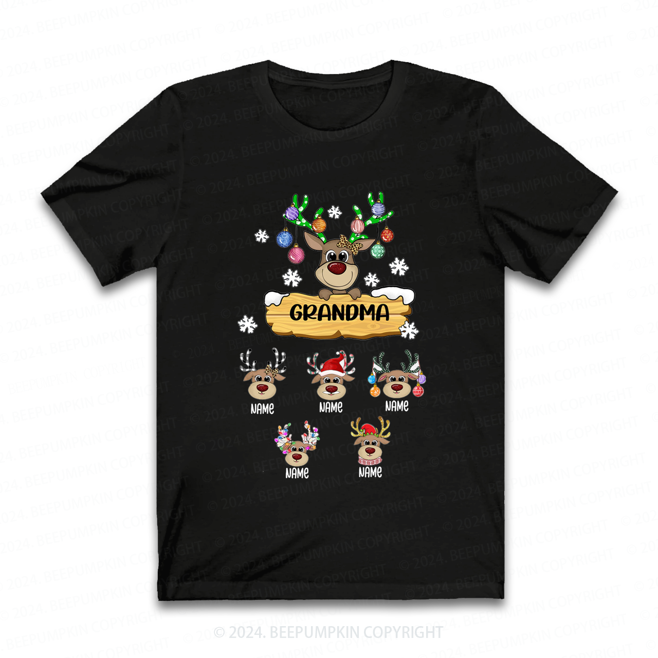 Personalized Elk Name Grandma Grandma Gift Shirt Beepumpkin 