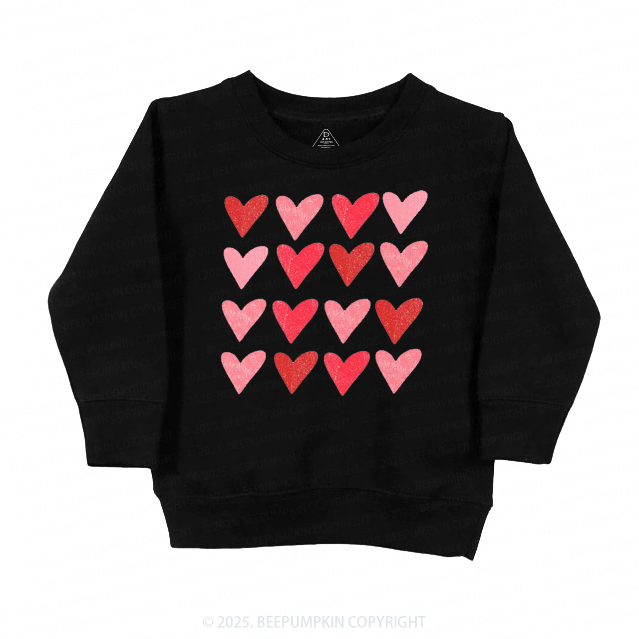 Heart Valentine's Day Kid's Sweatshirt
