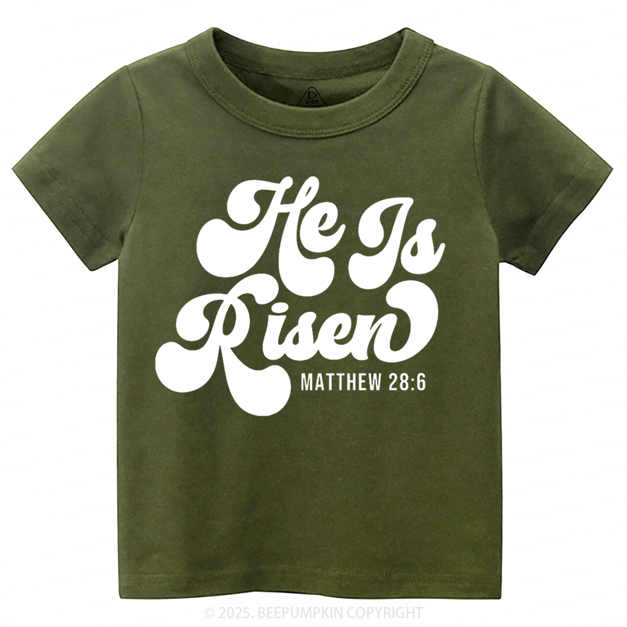 He Is Risen Toddler&Kid's Tees Beepumpkin 3