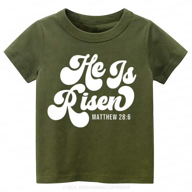 He Is Risen Toddler&Kid's Tees Beepumpkin 3
